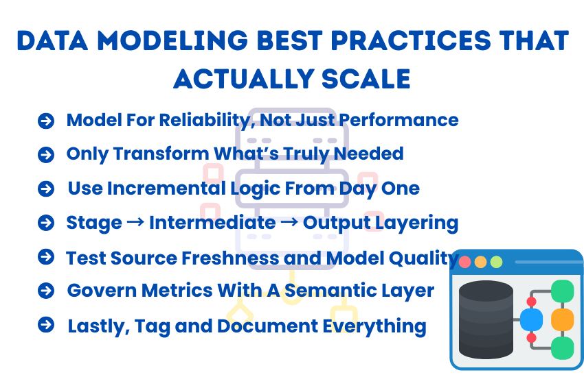 7 data modeling best practices